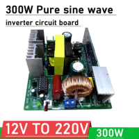 Pure Sine Wave 300W 12V TO 220v inverter circuit board boost converter DC -AC POWER Module