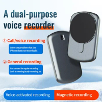 Intelligent Digital Recorder HD Noise Reduction Built-in Strong Magnetic Voice To Text Mobile Phone Call Recorder Recording Pen