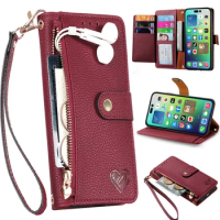 Anti-theft Zipper Wallet Funda for Xiaomi Poco X5 Pro F5 X4 M4 X3 NFC F2 F1 Phone Flip Case Mi Poco X3 Pro F 5 X 3 M5s M3 F4 GT