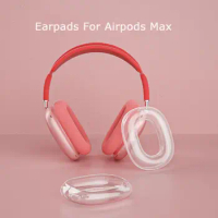 1 Pair Replacement Full Coverage Earmuff Protective Cover Ear Cushions Cover Earpads For Airpods Max Headphone Earpads