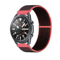 Loop Woven Wrist Strap For Samsung Galaxy Watch Active 2 40mm 44mm Breathable Smart Watch Band For Gear Sport S3 Soft Bracelet