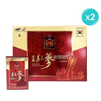 韓國高麗紅蔘蜂蜜切片 正果禮盒(20gx6入)-2盒