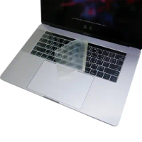 【Ezstick】APPLE MacBook Pro 15 2016 具備Touch Bar A1707 奈米銀抗菌TPU 鍵盤保護膜(鍵盤膜)