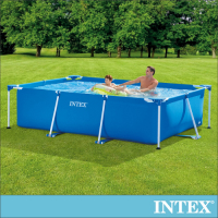 INTEX 簡易裝長方型框架游泳池/戲沙池260x160x65cm(2282L)(28271)