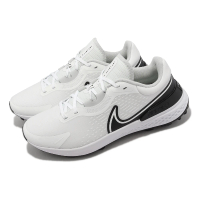 【NIKE 耐吉】高爾夫球鞋 Infinity Pro 2 Wide 男鞋 女鞋 白 黑 寬楦 機能 高球 緩震 運動鞋(DM8449-115)