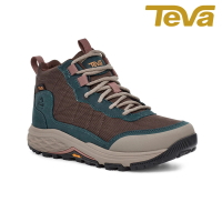 【TEVA】Ridgeview Mid RP 男 高筒戶外多功能登山鞋/休閒鞋/防水 深橄欖(TV1116631BBLSM)