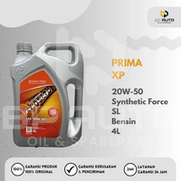 Prima XP 20W-50 4L API SL Synthetic Force Oli Pertamina Original