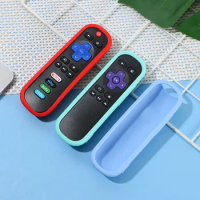 Silicone Remote Control Case For TCL Roku TV RC280 282 Shockproof Remote Protective Cover for TCL Roku Remote Cover