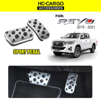 HC-CARGO Toyota Revo 2015 - 2021 Sport Pedal Aluminum Steel Gas Accelerator Brake Car Accessories (N