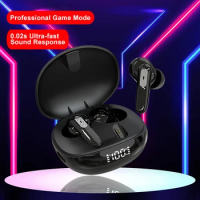 Wireless Headphones Earphone Bluetooth Battery LED Indicator Noise Cancelling Headset True Wireless Touch Control Earbuds