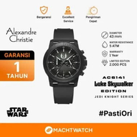 Jam Tangan Pria Alexandre Christie X Star Wars AC 6141 MCRLS-2 Luke Skywalker Jedi Knight Series Lim