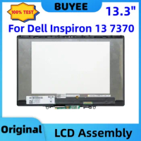 Original 13.3" For Dell Inspiron 13 7370 LCD Assembly With Touch With Frame Board 1920x1080 Replacement
