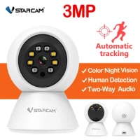 Vstarcam C991 HD 3MP 1296P Indoor Camera Mini Size WiFi IP Camera Home Security WIFI Surveillance Color Night Vision Human Alarm