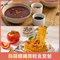 TheLife 即食饗樂常溫料理包-蒟蒻麵纖美輕食套餐(紅豆紫米藜燕麥+蒟蒻麵)