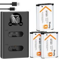 For sony NP BX1 NP-BX1 Battery + Charger For Sony DSC-RX100 X3000 IV HX300 WX300 HDR-AS15 X3000R MV1 AS30V HDR-AS300