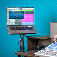 【Gator Frameworks】LAPTOP2500｜筆電DJ桌邊夾架(#筆電架#DJ控制器#桌邊夾架)
