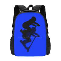 Scooter Boy - Stunt Scooter Rider #5 School Bags For Teenage Girls Laptop Travel Bags Scooters Stunt Scooter Outdoor Sports Kids