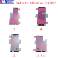 2Pcs/Lot Battery Adhesive Sticker Glue For iPhone X XR XS 11 12 13 Pro Max Battery Adhesive Sticker Repair Parts