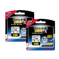【Schick 舒適牌】新烏爪潤滑刮鬍刀(刀片10入x2組 共20入)