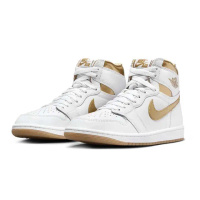 【NIKE 耐吉】WMNS AIR JORDAN 1 RETRO HI OG 女鞋 白金(FD2596-107)