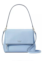Kate Spade Kate Spade Leila 中型翻蓋單肩包 - 藍色