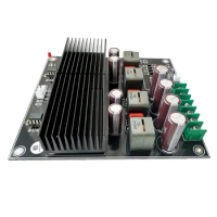 SAMP-200 HIFI Dual Core TPA3255 Stereo Amplifier Board 2 Channel 600W+600W Class D Digital Power Amplifier TL072 OP AMP