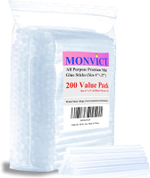 MONVICT Cordless Hot Melt Glue Smart Power-Off with 2.2 Ah Built-in Battery USB-C RechargeableGlue K