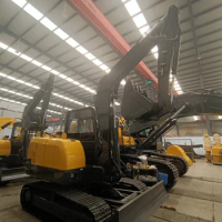 6ton Hydraulic Excavator Steel Tracked Digger with EPA EURO5 Engine