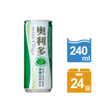 金車奧利多寡糖碳酸飲料(240mlx24罐)