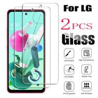 2PCS Tempered Glass For LG Q31 Q51 Q52 Q61 Q92 5G Stylo 6 V60 ThinQ G8 G8X G8s K50 K50s Q9 One Film Screen Protector Cover