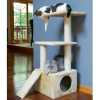 CAT CLIMBING HOUSE � TEMPAT MAIN & GARUKAN KUCING MODERN