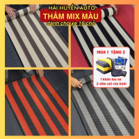 [9m x 60cm] Thảm lót sàn cao su màu mix kích thước 9m x 60cm và 4.5m x 1.2m cho các dòng xe 16 chỗ P