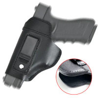 Tactical Leather Holster for Concealed Carry Universal IWB Gun Holsters Left Right Glock17 19 Sig USP M92 Airsoft Hunting