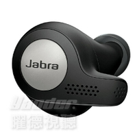 【曜德視聽】Jabra Elite Active 65t 黑色 真無線運動 抗噪藍牙耳機 IP56防塵防水  ★宅配免運 ★送收納盒