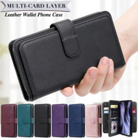 Luxury Flip Leather Card Wallet Phone Case For Xiaomi 13 12 11 Lite 12T 11T 10 Poco X5 X4 F4 M4 X3 M3 Pro GT shockproof Cover