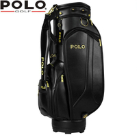 polo golf新款高爾夫球包 男士球袋 標準包 黑色球袋 球桿包 全館免運