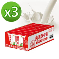 【義美】100%台灣生乳製義美保久乳 72瓶(125ml/瓶)
