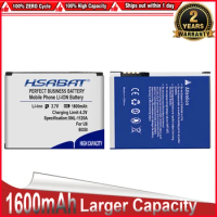 HSABAT 0 cycle 1600mAh BX50 Battery for MOTOROLA RAZR2 V9 RAZR2 V9m Q9 Q9m Q9h Perfect Replacement
