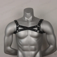 Men's Chest Harness Classic Harness Men PU Leather Harness Belt Chest Harness Fetiish For Gay Clothing Body Gear Best Men Gift