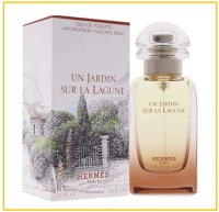 HERMES 愛馬仕潟湖花園中性淡香水 UN JARDIN SUR LA LAGUNE EAU DE TOILETTE 50ML 