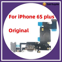 Original For iphone 6S plus Charging Port Flex Microphone Mini USB Charger Dock Connector Repair Replacement Parts