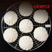 1/2/5PCS Stainless Steel Steaming Rack Electric Rice Cooker Multi-function Pot Steaming Dumplings Grill Kitchen Tableware