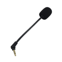Mic Microphones with 0.14IN Plug Jack Compatible with-HYPERX Cloud Flight/Flight S Headsets HeadPhones Replacement 95AF