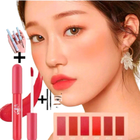 Paket lipstik 8 pcs ( 6 lipstik+eyeliner+maskara) Waterproof