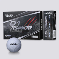 【HONMA 本間高爾夫】GOLF BALL D1 SPEEDMONSTER 三層球 高爾夫球 BT2003(合規高反發內核心 超強第一遠距)