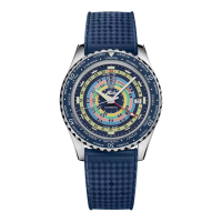 Mido Jam Tangan Pria MIDO Ocean Star M026.829.17.041.00 Decompression Worldtimer Dial Blue Rubber St