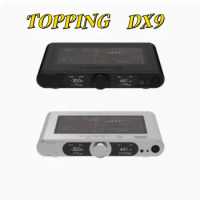 New TOPPING DX9 15th Anniversary DAC&amp;Headphone Amplifier AK4499EQ Hi-Res Audio Support LDAC With Remote Control Decoder
