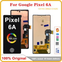 6.1" Original AMOLED For Google Pixel 6a Pixel6a LCD Display Touch Screen Digitizer Assembly Replacement For Pixel 6a With Frame