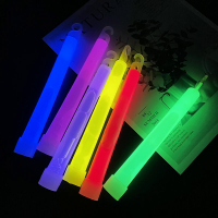 5ชิ้นล็อต6นิ้ว Multicolor บริษัทโกลว์สติ๊กเคมีแท่งไฟตั้งแคมป์ตกแต่งฉุกเฉินพรรคคลับซัพพลายเคมีเรืองแสง