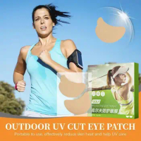 New 5pairs UV Stickers For Sunscreen Outdoor Cut Eye Patch For Facial Golf Patch Reduce Freckles Moisturizing Sun Protectio E8S2